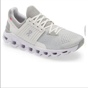 ON Running Cloudswift Tennis-Glacier/White